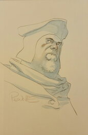 Joël Parnotte - Cauchon - Illustration originale