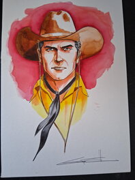 Guiseppe Candita - Tex Willer - Illustration originale