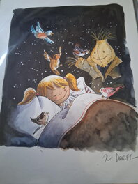 Jean-Louis Dress - Illustration for children book - Illustration originale