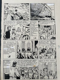 Dino Attanasio - François Xavier : Conquérant de l'Asie page 41 Planche Originale Dino Attanasio 1954 - Planche originale
