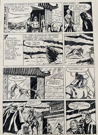 Dino Attanasio - François Xavier : Conquérant de l'Asie page 45 Planche Originale Dino Attanasio 1954 - Planche originale