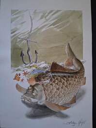 Aleksa Gajic - Animal illustration - Illustration originale
