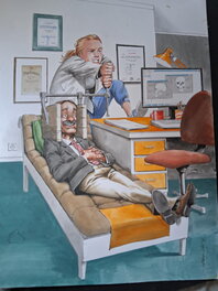 Aleksa Gajic - Psycho-Terror - Illustration originale