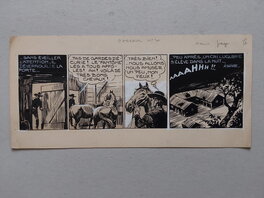 Le Strip de Fin de cet épisode du BB 70 au format entier de 12 X 25 Cm . Le Strip de Fin de cet épisode du BB 70 au format entier de 12 X 25 Cm .