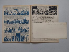 Le Verso du Strip de Fin (Planche 9) apposé sur la Bd Ouverte du BB 70 (Bd qui ne sera Pas jointe a cet Achat ..., c'est pour vous montrer que C'est bien publié !) . Le Verso du Strip de Fin (Planche 9) apposé sur la Bd Ouverte du BB 70 (Bd qui ne sera Pas jointe a cet Achat ..., c'est pour vous montrer que C'est bien publié !) .