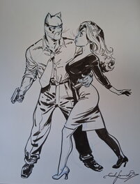 Juanjo Guarnido - Blacksad illustration - Original Illustration