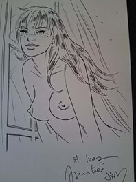 Jim - Nuit a Rome Marie - Illustration originale