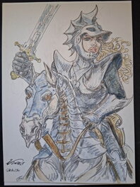 Kas - Sans visages - Illustration originale