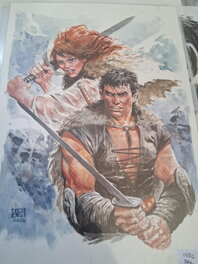Apri Kusbiantoro - Storm & Roodhaar - Illustration originale