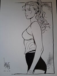 Thierry Labrosse - Moréa - Illustration originale
