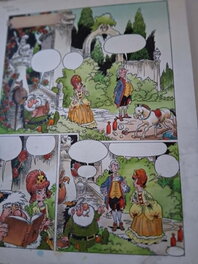 Dick Matena - Douwe Dabbert page - Illustration originale