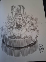 Maza - Beer girl - Illustration originale