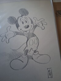 Paolo Mottura - Mickey - Illustration originale