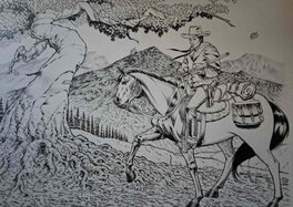 Francesco Mucciacito - Tex Willer - Illustration originale