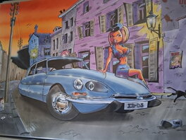 Ed Vanderlinden - Private commission - Planche originale