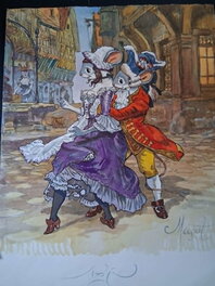 Gradimir Smudja - Mausart - Illustration originale