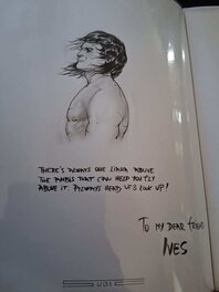 Stevan Subic - Dedicace Tarzan - Illustration originale