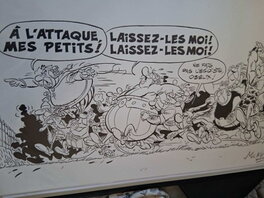 Manuel Garrido Garcia - Asterix hommage - Original Illustration