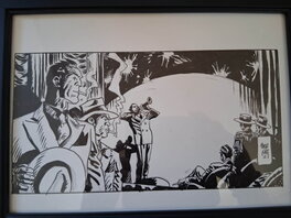 Jordi Bernet - Torpedo - Original Illustration