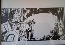 Jordi Bernet - Torpedo - Illustration originale