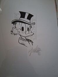 Giorgio Cavazzano - Dagobert Duck - Illustration originale