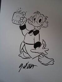 Giorgio Cavazzano - Donald Duck - Illustration originale