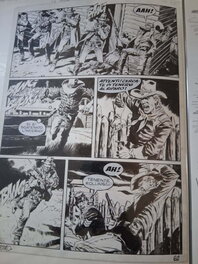 Raul & Gianluca Cestaro - Western page - Original Illustration