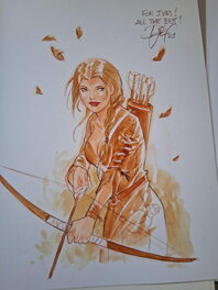 Djief - Dedicace - Original Illustration