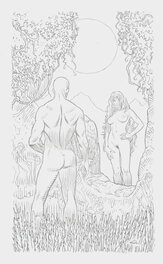 Eon - Illustration de Tarot XIX - Illustration originale