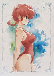 Daniel Fang - Fang's Ranma as a Girl tribute - 'Summer Mood' - Illustration originale