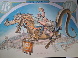 Aleksa Gajic - Bd Renaix - Original Illustration