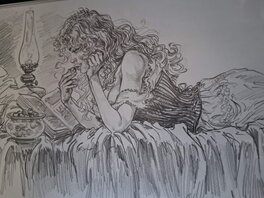 Kas - La fille de Paname - Original Illustration