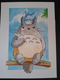 Raúl Lara - Totoro - Original Illustration