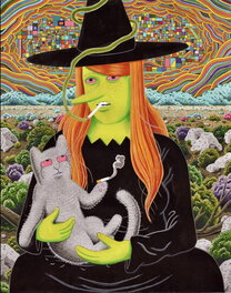 Simon Hanselmann - Megahex Perfect Edition Volume One Cover - Original Cover