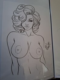 Martina Bolognini - Sexy girl - Original Illustration