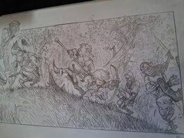 Roberto Ali - Dwarfs - Original Illustration