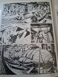 Giuseppe De Luca - Planche Dragonero - Comic Strip