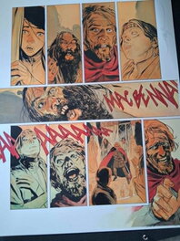 Paolo Grella - Galkiddek planche - Comic Strip