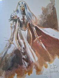 Sébastien Grenier - Legendes de table ronde - Original Illustration