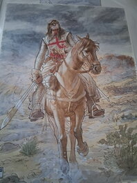 Dan Ianos - Templar - La Croix Sanglante - Original Illustration