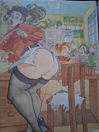 Maria Cristina Federico - Petit Spirou - Original Illustration