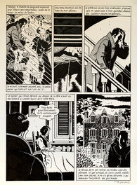 François Ravard - Planche originale Nestor Burma - Planche originale