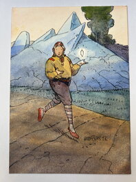Moebius - Moebius - Starwatcher - Illustration originale