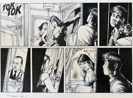 Thomas Du Caju - Little England « Ruby » - Planche originale 13.A - Planche originale