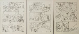 Alvar MAYOR - EL PODEROSO DIOS, triptyque pages 8, 9 et 10