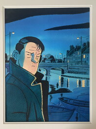 Illustration originale Nestor Burma Illustration originale Nestor Burma
