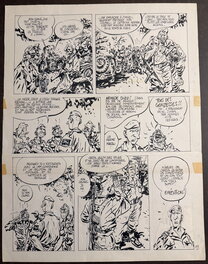 Denis Bodart - Célestin Spéculoos - Les Affreux - Planche 13 - Planche originale