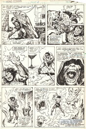 John Buscema - King Conan #8 [A Queen Reclaimed!] - Planche originale