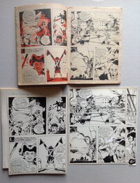 Les Planches 20 et 21 , et les pages de la Bd RANCHO 14 (Non jointe a L'achat ..., c'est pour montrer que c'est bien Publié)