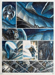 Juan Giménez - La caste des Méta-Barons tome 3 page 53 - Planche originale